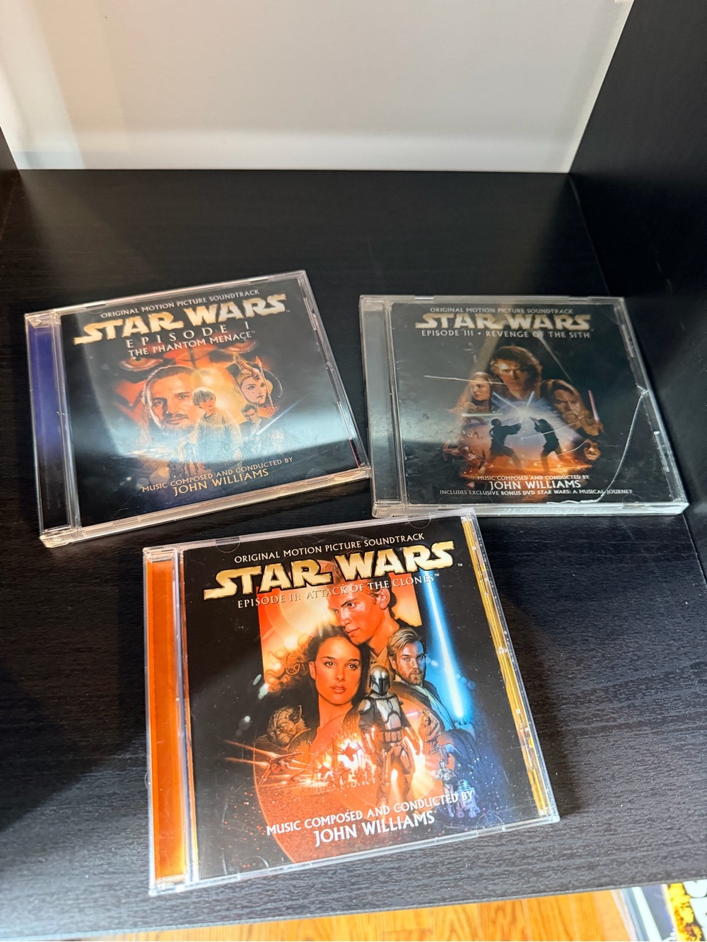 STAR WARS Original Motion Picture Soundtrack Episodes 1-3 Music CDS Bundle